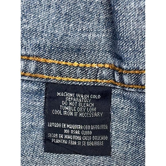 Women’s IZOD, Jean Jacket, SPP, Blue - Picture 14 of 15